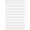 vidaXL Zebra Blind White 100x150 cm Fabric Width 95.9 cm Polyester