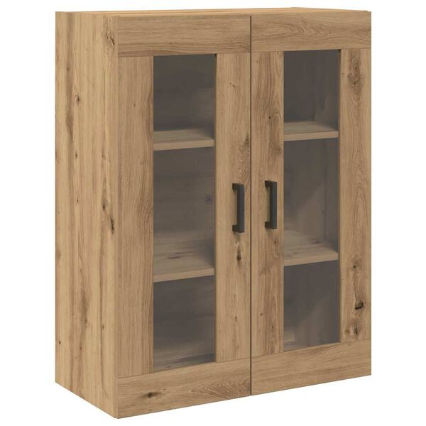 vidaXL Wall Cabinet Artisan Oak 69.5 x 34 x 90 cm Engineered Wood