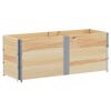 vidaXL Garden Planter 150x50 cm Solid Wood Pine