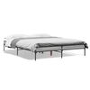vidaXL Bed Frame without Mattress Grey Sonoma 160x200 cm