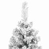 vidaXL Artificial Christmas Tree with 300 LEDs with Stand Green 210 cm