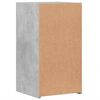 vidaXL Bedside Cabinets 2 pcs Concrete Grey 35x34x65 cm Engineered Wood