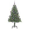 vidaXL Christmas Tree with 300 LEDs with Stand Green 180 cm PVC