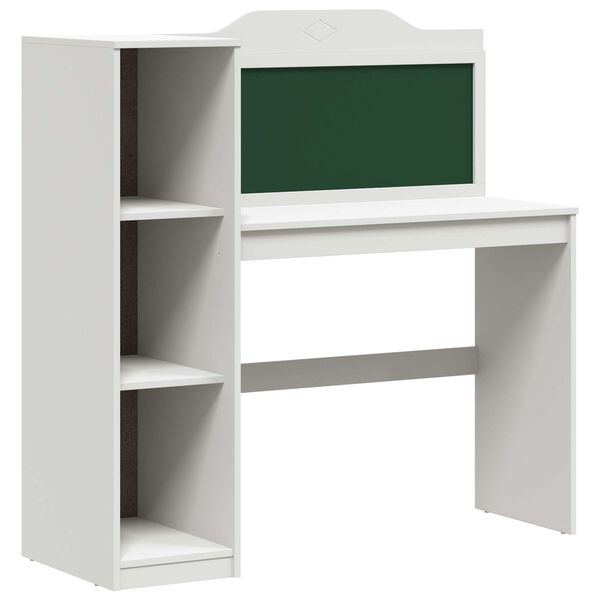 vidaXL Chalkboard Desk ROROS White 120 x 45 x 118.5 cm Engineered Wood