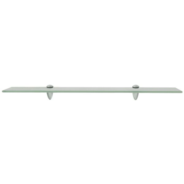 vidaXL Floating Shelves 2 pcs Glass 70x20 cm 8 mm