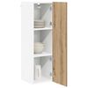 vidaXL Hanging Cabinet Artisan Oak 30 x 31 x 100 cm Engineered Wood