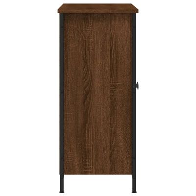 vidaXL Sideboard Brown Oak 100x33x75 cm Engineered Wood