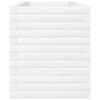 vidaXL Garden Planter White 110x40x45.5 cm Solid Wood Pine