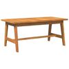 vidaXL Coffee Table Brown Solid Acacia wood