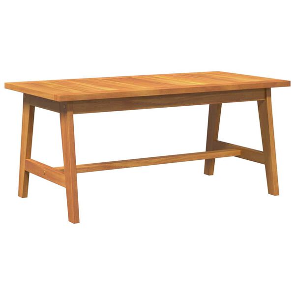 vidaXL Coffee Table Brown Solid Acacia wood
