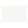 vidaXL Sunshade Sail 160 g/m² White 3x4 m HDPE