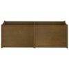 vidaXL Garden Planter Honey Brown 200x50x70 cm Solid Pinewood