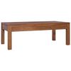 vidaXL Coffee Table 110x60x40 cm Solid Teak Wood