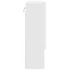 vidaXL Mirror Cabinet with Door White 59 x 17 x 55 cm Engineered wood