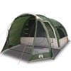 vidaXL Family Tent 6-Person Green Waterproof