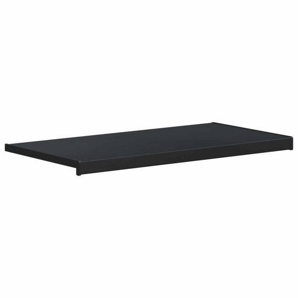 vidaXL Window Sill Anthracite with Wood Grain 80 x 40 x 4.5 cm