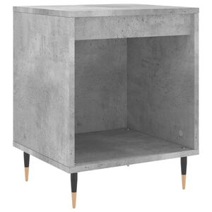 vidaXL Bedside Cabinet Concrete Grey 40x35x50 cm Engineered Wood