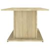 vidaXL Coffee Table Sonoma Oak 102x55.5x40 cm Engineered Wood