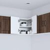vidaXL Kitchen Cabinet Brown Oak 57 x 57 x 40 cm Engineered Wood