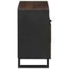 vidaXL Bedside Cabinet Walnut 50 x 33 x 62 cm Solid Acacia wood