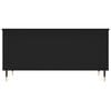 vidaXL Coffee Table Black 90x44.5x45 cm Engineered Wood
