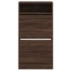 vidaXL Shoe Cabinet Brown Oak 60x34x116 Engineered Wood