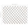 vidaXL Willow Trellis Fences 5 pcs 180x120 cm