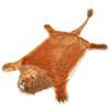 vidaXL Lion Carpet Plush 205 cm Brown