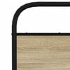 vidaXL Bed Frame Without Mattress 120x200 cm Sonoma Oak Engineered Wood