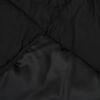 vidaXL Summer Duvet Black 240 x 260 cm Satin and Microfiber