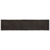 vidaXL Table Top Dark Brown 180x40x(2-6) cm Treated Solid Wood Live Edge