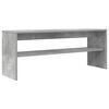 vidaXL TV Cabinet Concrete Grey 100 x 30 x 40 cm Engineered Wood