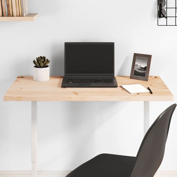 vidaXL Desk Top 80x40x2.5 cm Solid Wood Pine