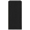 vidaXL Sideboard Black Oak 79 x 38 x 80 cm Engineered Wood
