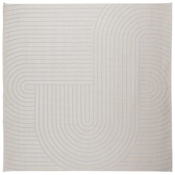 vidaXL Area Rugs Square Cream 200 x 200 cm