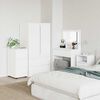 vidaXL Storage Cabinet White 40 x 48 x 81 cm Engineered Wood