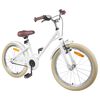vidaXL Kids Bike 20'' for 6-11 Years Old White