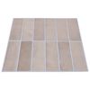 vidaXL Rectangular Tile 10 pcs Beige Coffee 29 x 23 x 0.08 cm