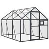 vidaXL Aviary Anthracite 1,79x3x1,85 m Aluminium