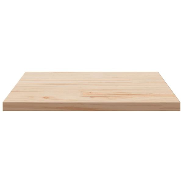 vidaXL Table Top 50x50x2.5 cm Solid Wood Pine Square