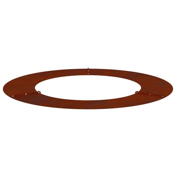vidaXL suitable for Flat Tree Rings 5 pcs Brown &Oslash;50 / 80 cm
