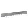vidaXL Lawn Edging 30 pcs 102 x 10 x 4 cm Steel Silver