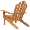 vidaXL Garden Adirondack Chairs 2 pcs 79x95x92 cm Solid Wood Teak