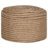 vidaXL Jute Twine 10 pcs 2 mm Natural 100% Tossa jute