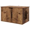 vidaXL Cat House Old Wood 85 x 55 x 50.5 cm Engineered Wood