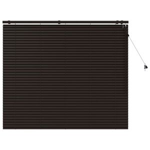 vidaXL Venetian Blind Dark Brown 150 x 130 cm 35 mm