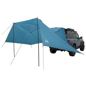 vidaXL Car Tent 308 x 215 x 220 cm Blue Polyester and Steel