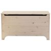 vidaXL Storage Box with Lid RANA 100x49x54 cm Solid Wood Pine