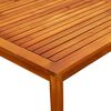 vidaXL Garden Coffee Table 85x85x45 cm Solid Acacia Wood