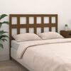 vidaXL Bed Headboard Honey Brown 185.5x4x100 cm Solid Wood Pine